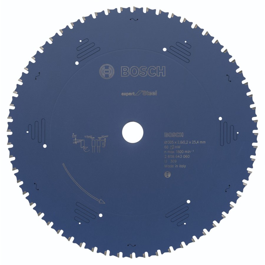 Bosch Circ. Saw Blade EX SL B 305x25,4-60 #1