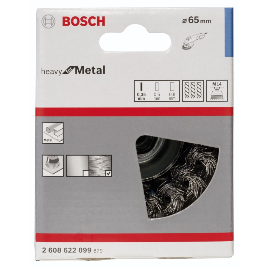 Bosch 1 Heavy for Metal M14 65 mm  0,35 knotted #2