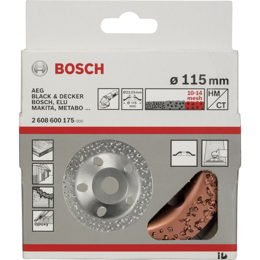 Bosch HM Cutting Disc Coarse Flat 115 mm / 0.2mm Bronze #2