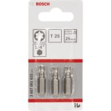 Bosch 3pcs. Screwdriver Bits T25 XH 25mm #1