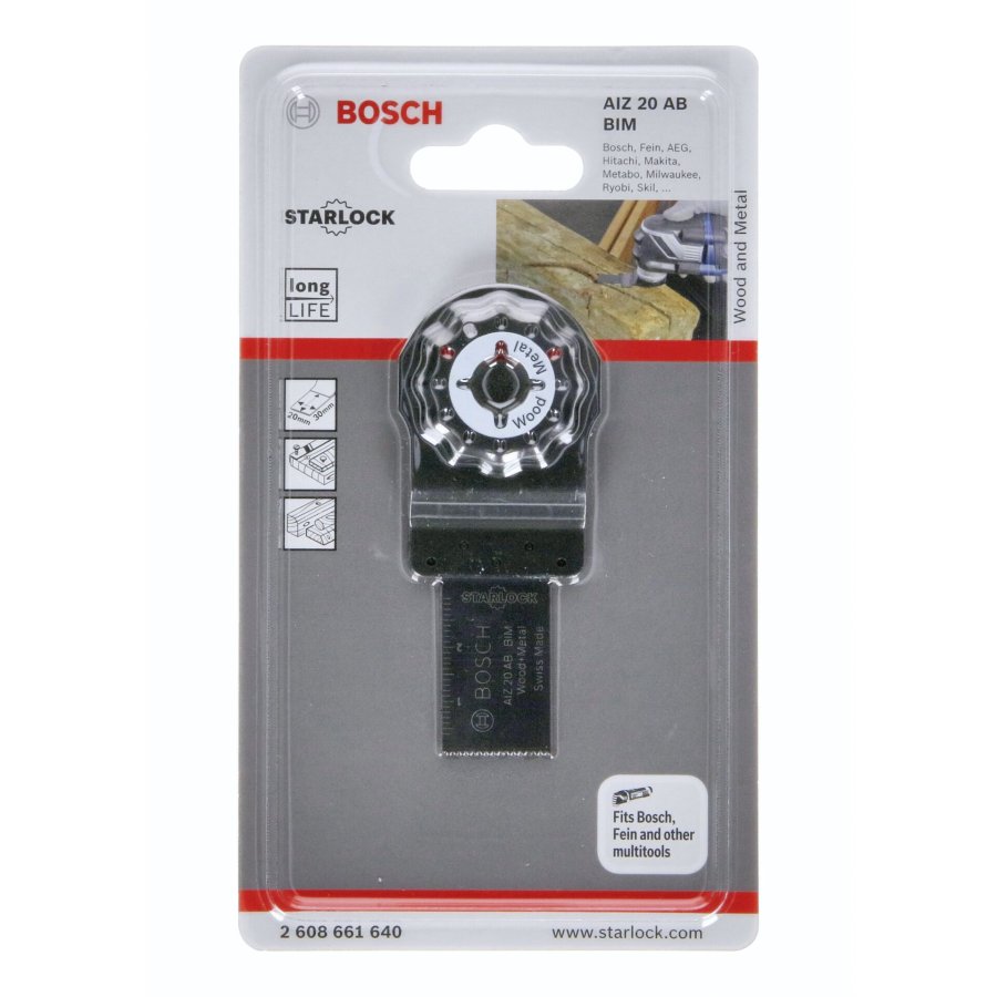 Bosch BIM Plunch Cut Blade W+M AIZ 20 AB #2