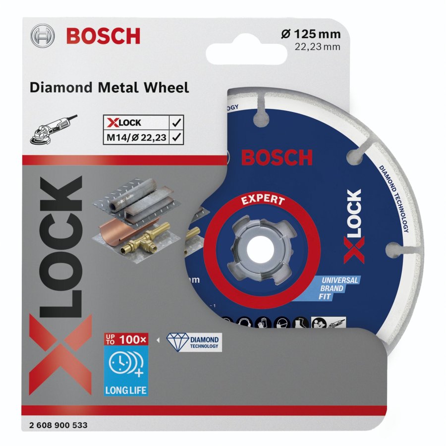 Bosch X-LOCK Dia Cutting Disc 125x22.23mm #2