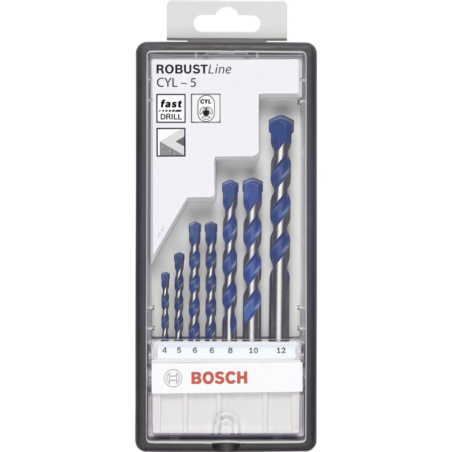 Bosch 7pcs. Robustline Concrete Drill Bit Set CYL-5:4-10mm #1