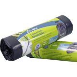 1x10 Secolan Heavy Duty Garbage Bags 120 l grey/black #1