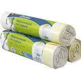 1x20 Secolan Garbage Bags with drawstring 35 l white #1