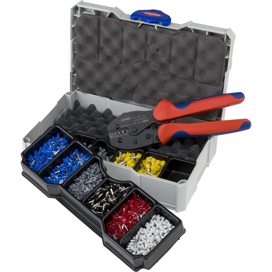 KNIPEX Crimp Assortment for End Sleeves with Crimping Pliers #1