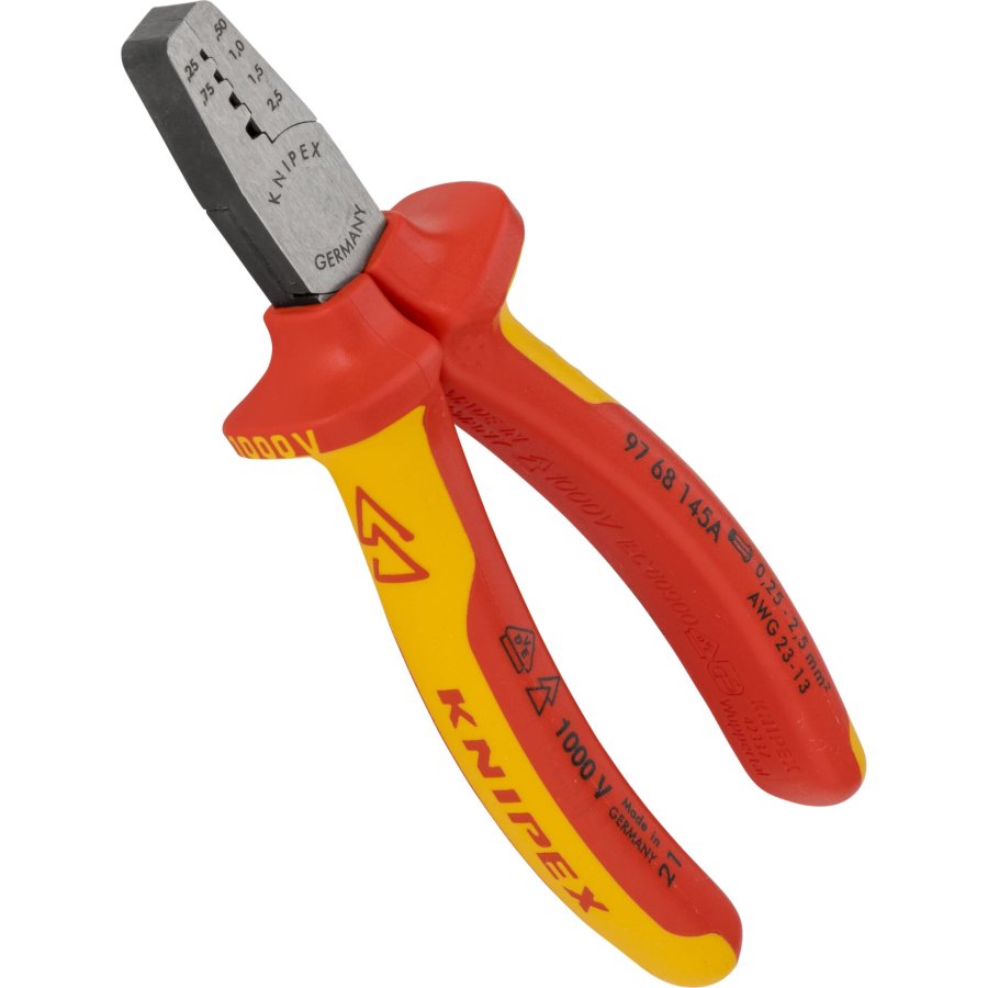KNIPEX Crimpzange for Aderendhülsen #2