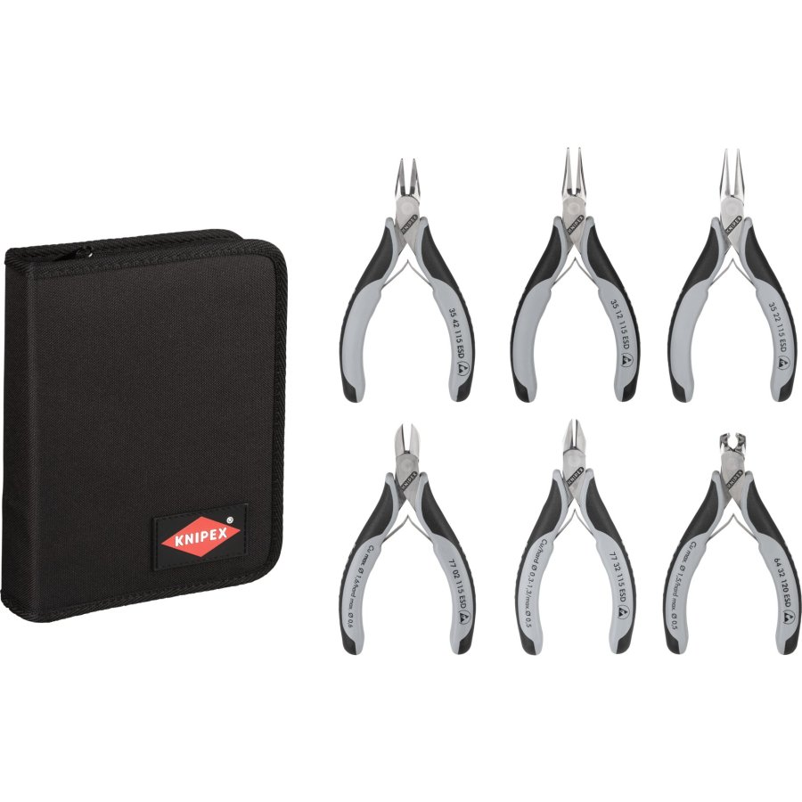 KNIPEX Electronics Pliers Set ESD #1