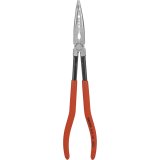 KNIPEX Long Reach Needle Nose Pliers with transverse profiles #1