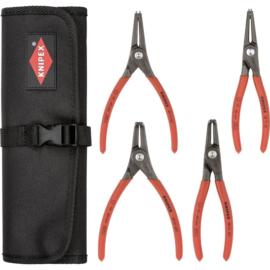 KNIPEX Circlip Pliers Set Case with 4 Pliers #1
