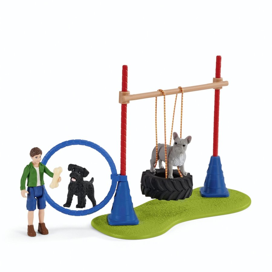 Schleich Farm World        42536 Puppy Agility Training #3