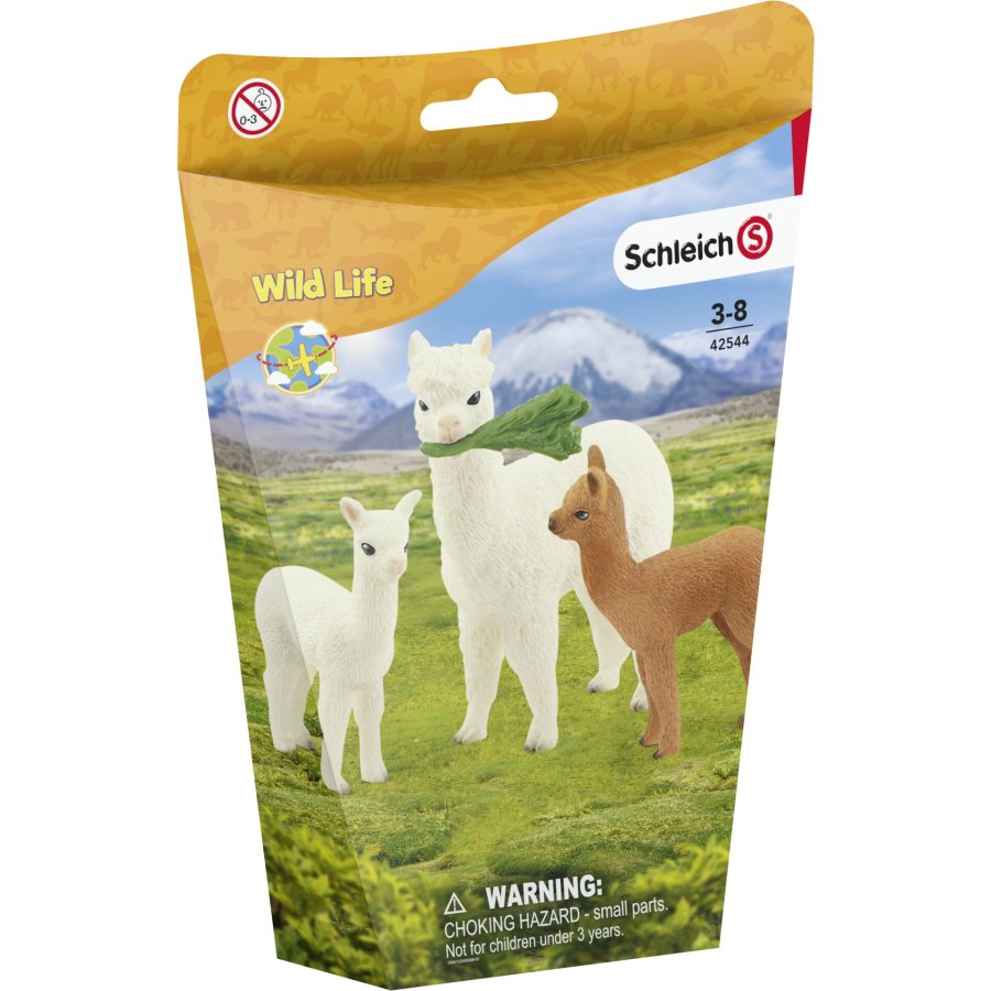 Schleich Wild Life         42544 Alpaca Set #5