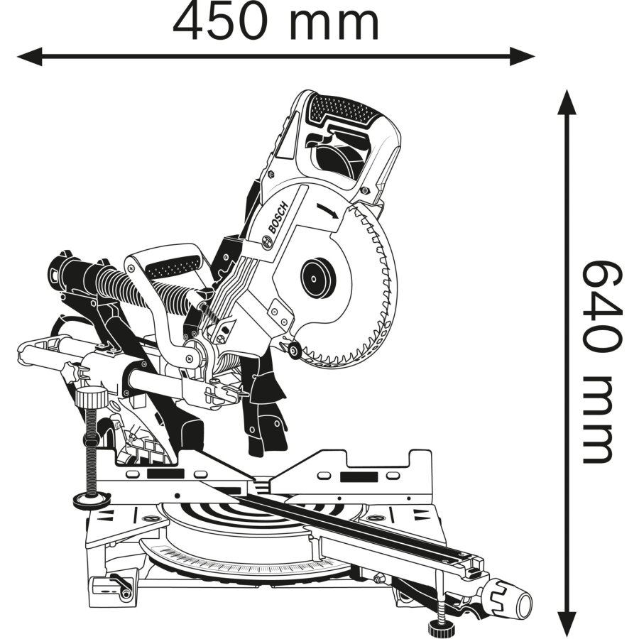 Bosch GCM 8 SDE Mitre Saw #2
