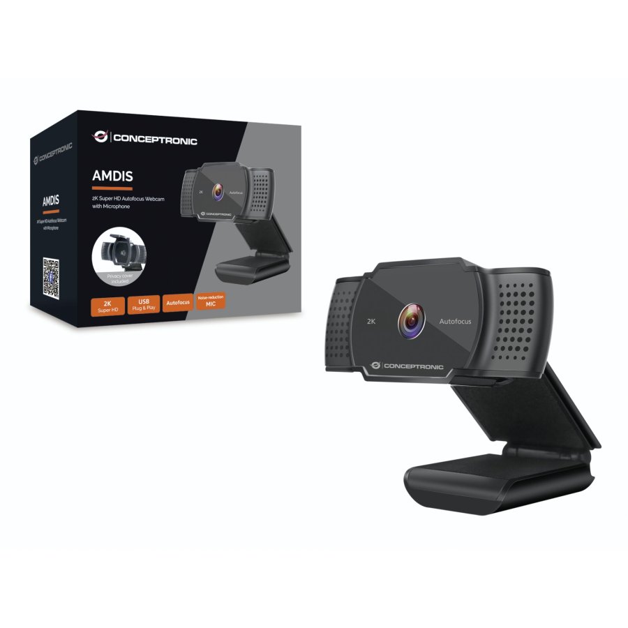 Conceptronic AMDIS02B 2K-Super-HD Webcam #4