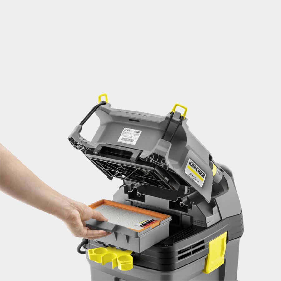 Krcher NT 30/1 Tact Te L Sort, Gr, Gul 30 L 1380 W #8