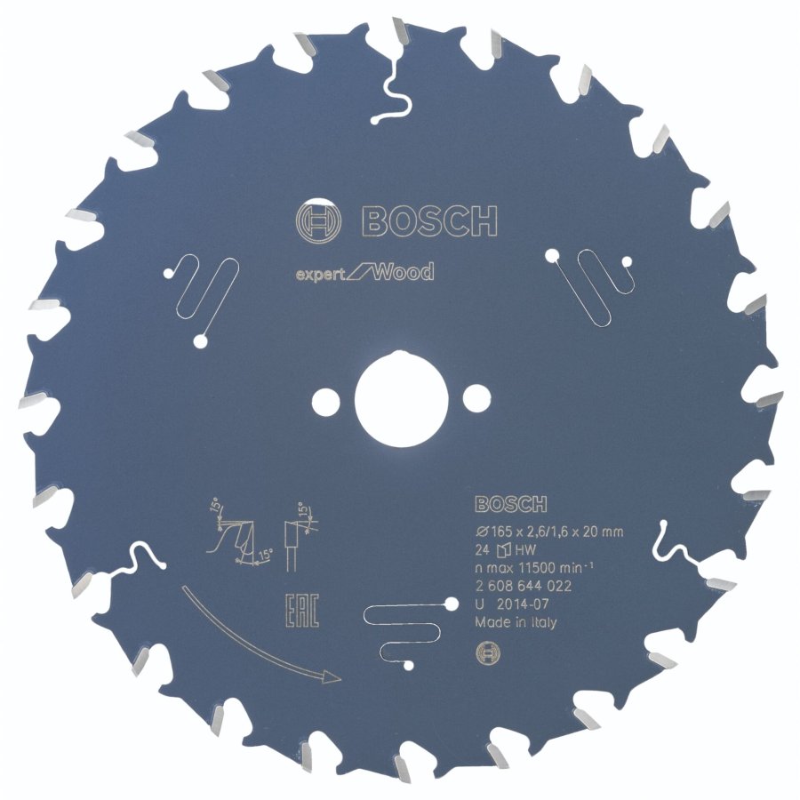 Bosch Circ. Saw Blade EX WO H 165x20-24 #1
