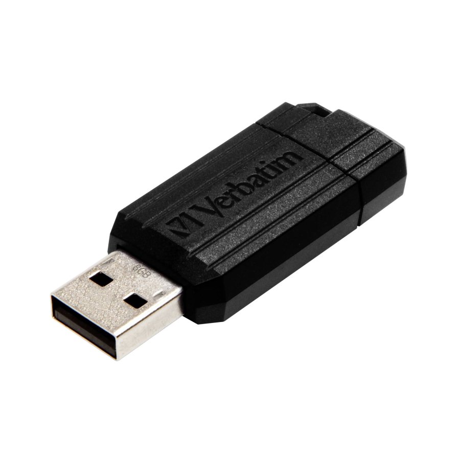 Verbatim Store n Go          8GB Pinstripe USB 2.0 black    49062 #2