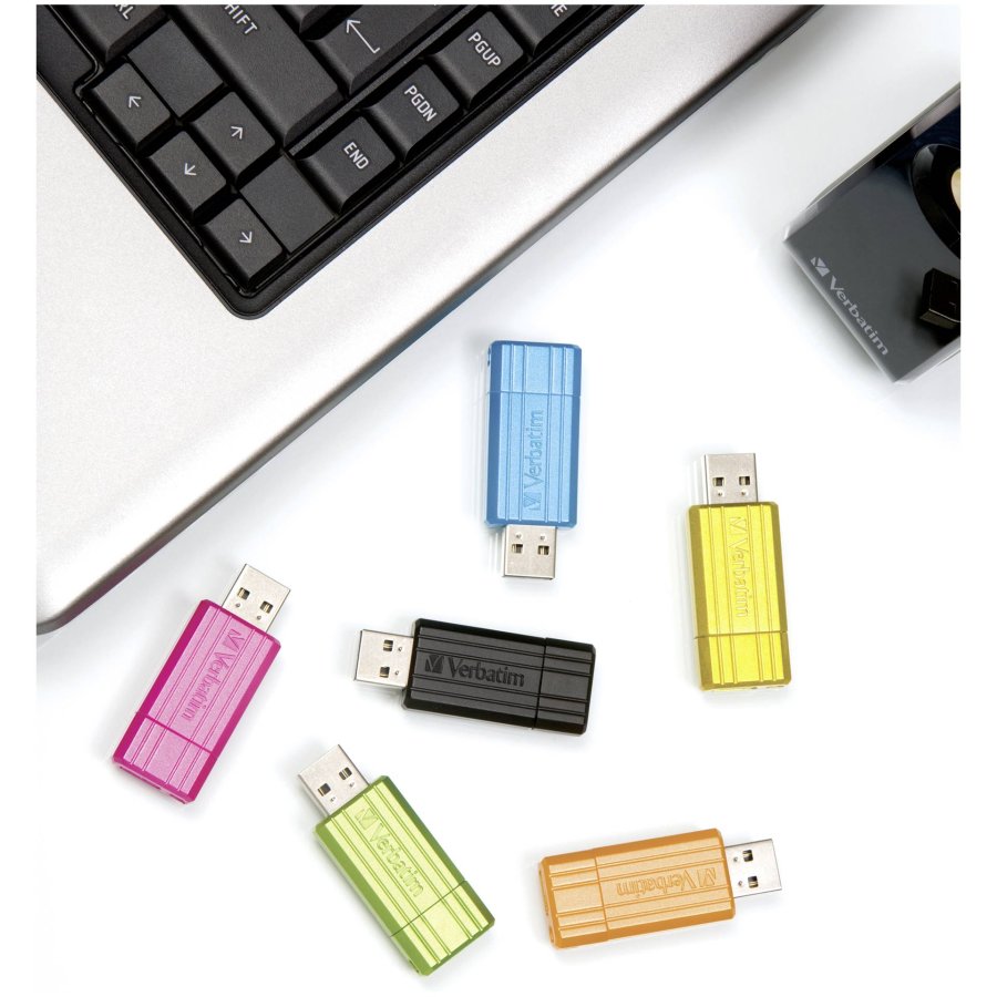 Verbatim Store n Go          8GB Pinstripe USB 2.0 black    49062 #5