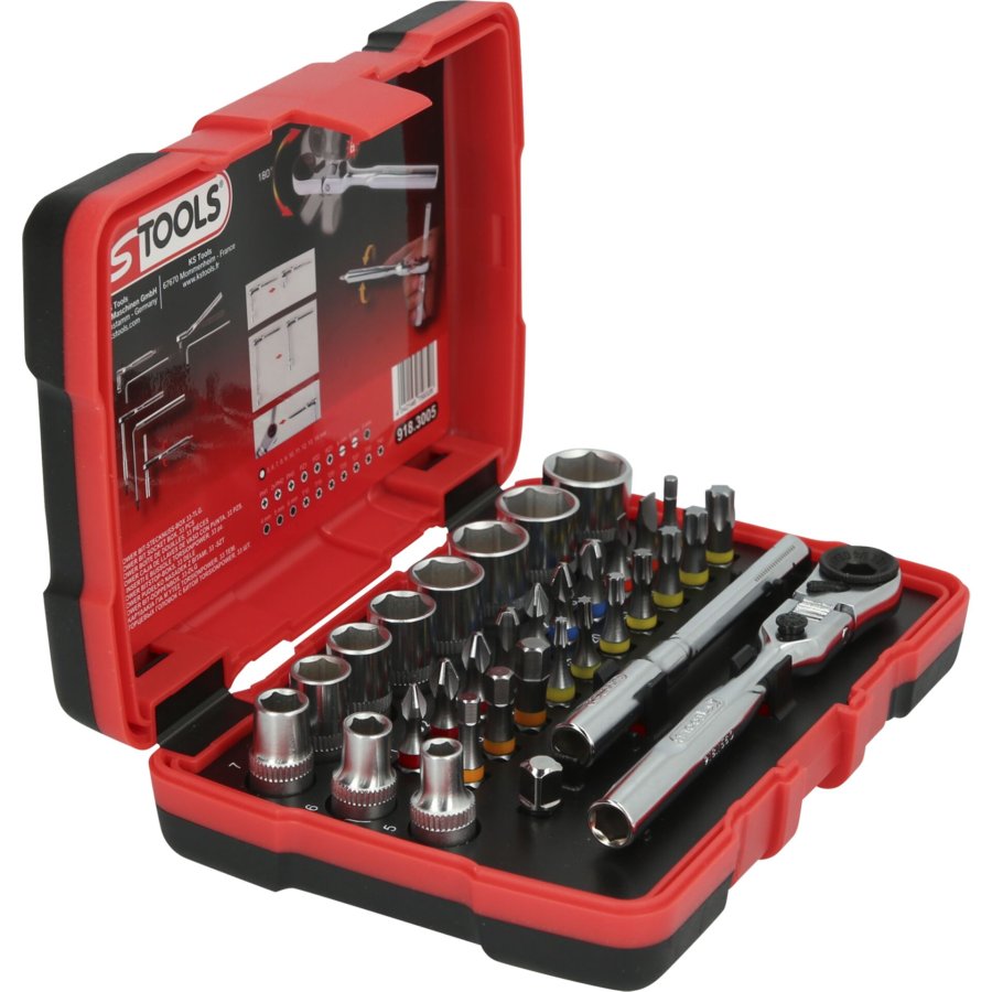 KS Tools 1/4  TORSIONpower Socket Box 33-piece #1