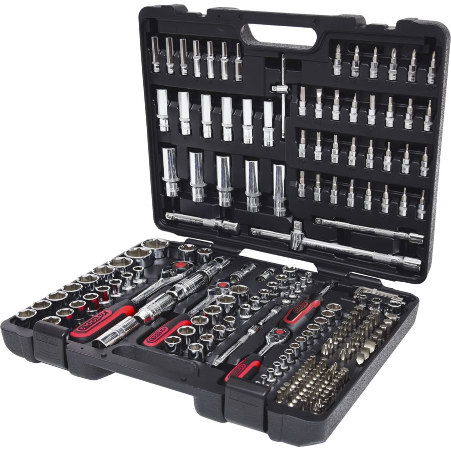 KS Tools 1/4 + 3/8 + 1/2 CHROMEplus Socket Set   195 pcs #1