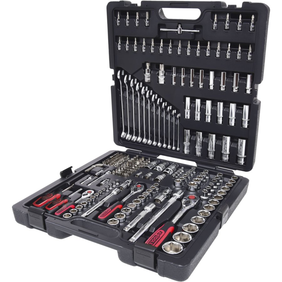 KS Tools 1/4 +3/8 +1/2   216 pcs CHROMEplus Socket Set #1