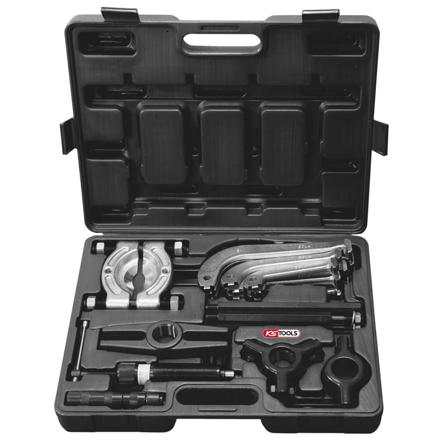 KS Tools Hydraulic Universal Puller Set 2 and 3 arm  22 pcs #2