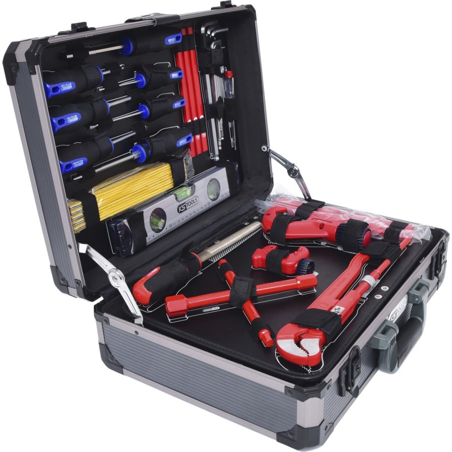 KS Tools 1/4 +1/2  Tool Set for Plumping and Heating, 95 pcs #1