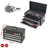 KS Tools 1/4 +1/2  CHROMEplus Universal Tool Set    99 pcs #5