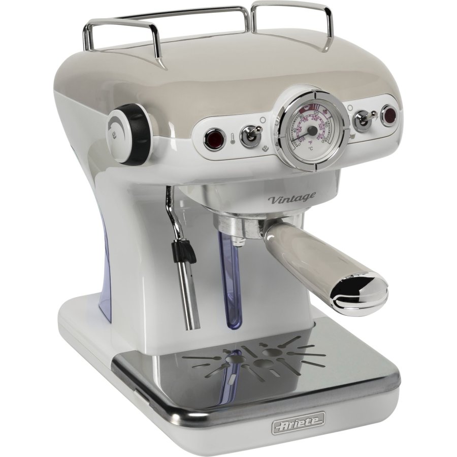 Ariete Vintage Espresso Machine, beige #1
