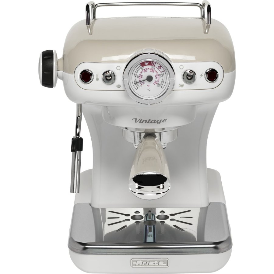 Ariete Vintage Espresso Machine, beige #2