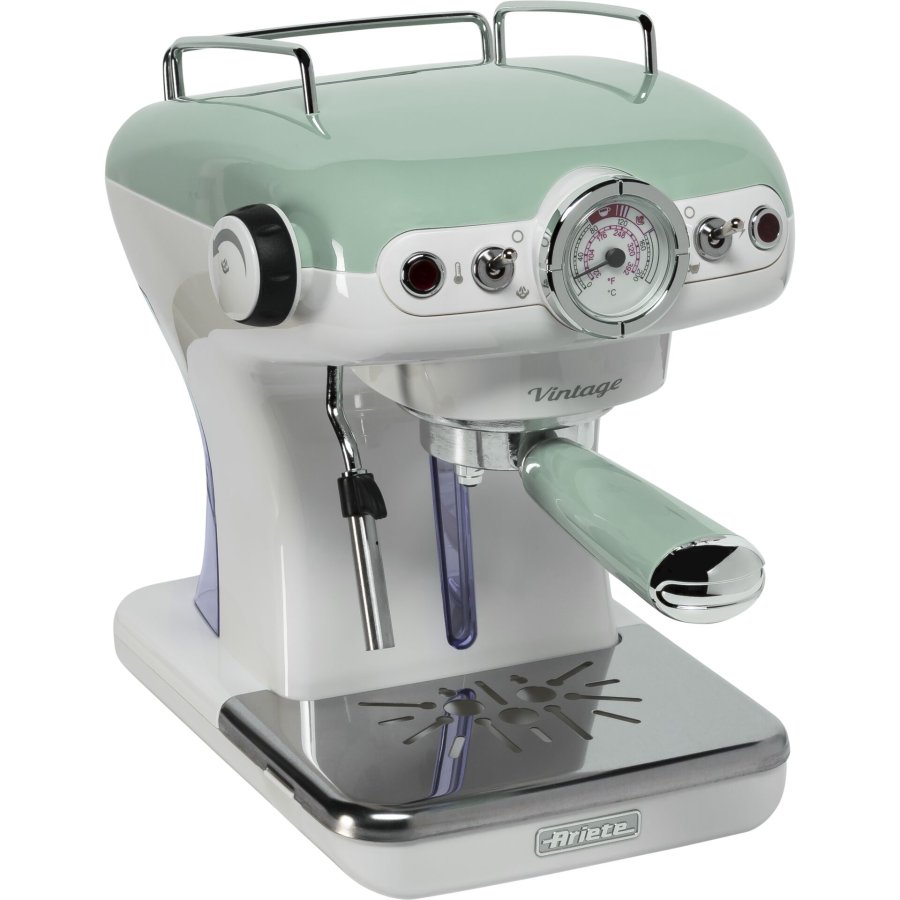 Ariete Vintage Espresso Machine, green #1