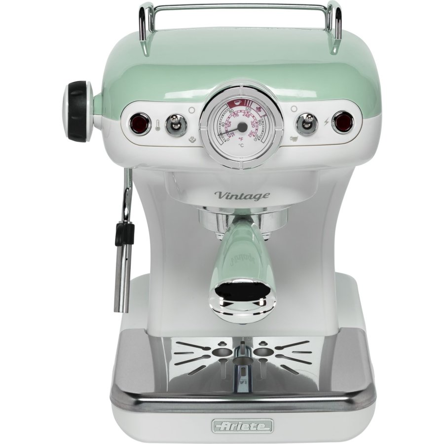 Ariete Vintage Espresso Machine, green #2