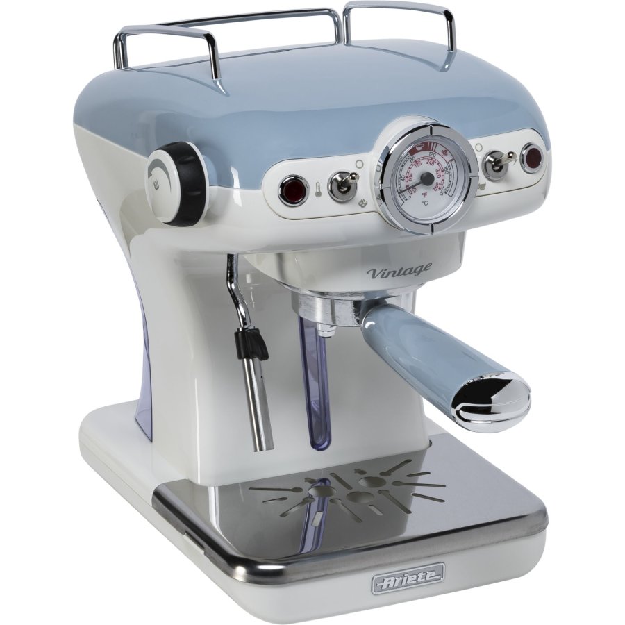 Ariete Vintage Espresso Machine, blue #1