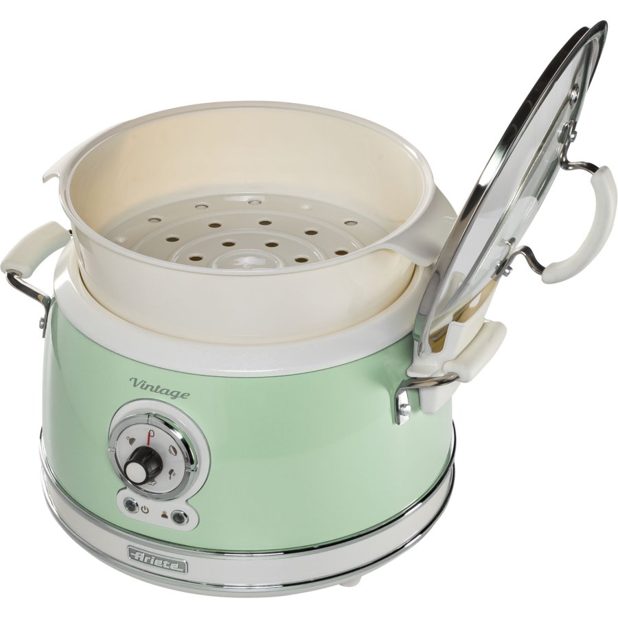 Ariete Vintage Food Steamer, green #2