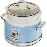 Ariete Vintage Food Steamer, blue #1