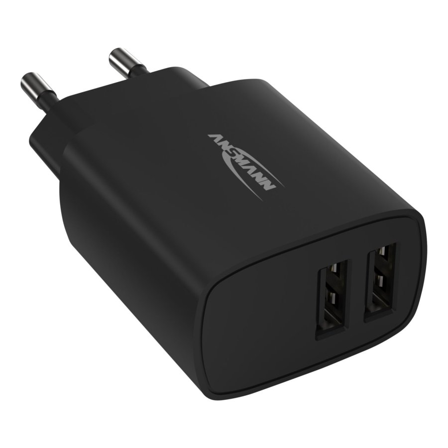 Ansmann Home Charger HC212 2xUSB 2400mA black #1