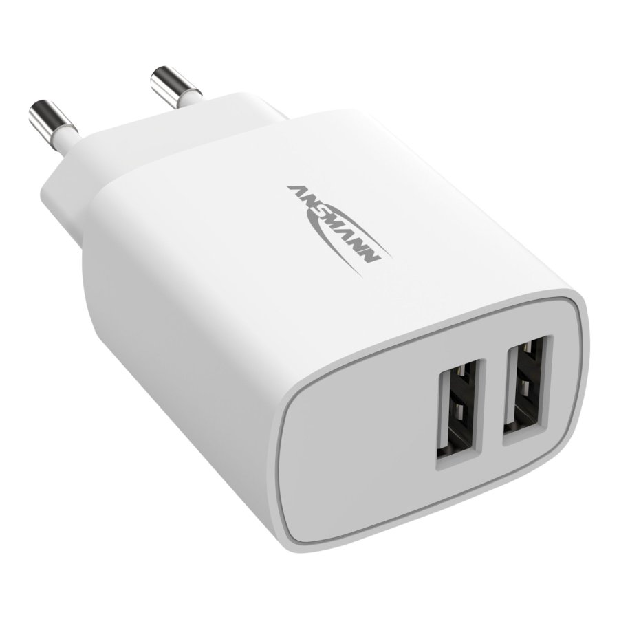 Ansmann Home Charger HC212 2xUSB 2400mA white #1