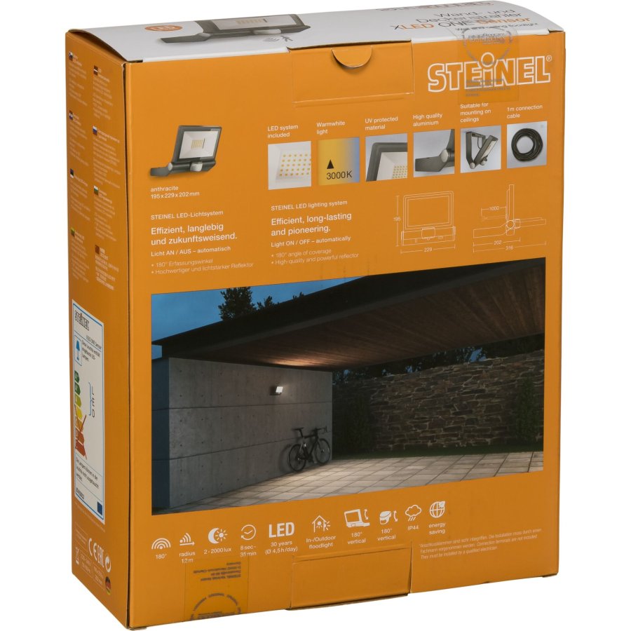 Steinel XLED ONE SENSOR ANT LED spotlight #5