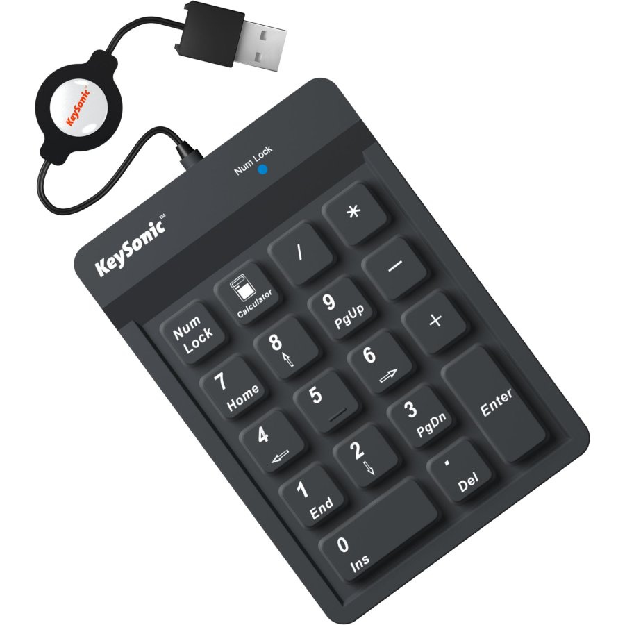 KeySonic ACK 118 BK Numeric Keypad USB #2