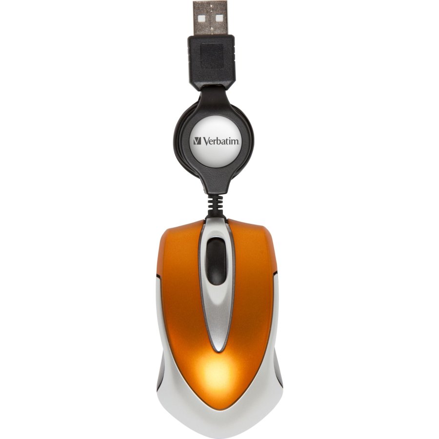 Verbatim Go Mini Optical Travel Mouse Volcanic Orange      49023 #3