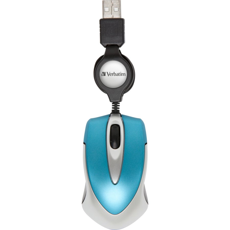 Verbatim Go Mini Optical Travel Mouse Caribbean     49022 #3