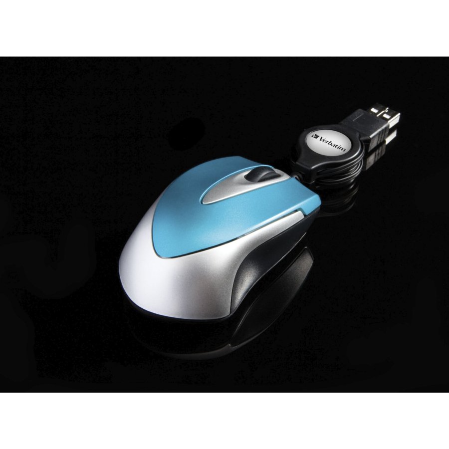 Verbatim Go Mini Optical Travel Mouse Caribbean     49022 #5