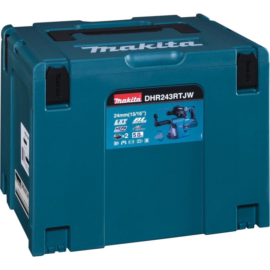 Makita DHR243RTJW cordless combi hammer #5