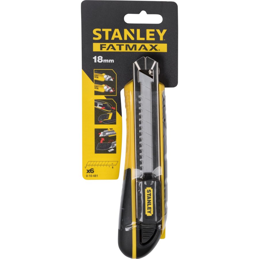 Stanley 0-10-481 hobbykniv Sort, Gul #1