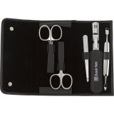 Zwilling CLASSIC snap fastener leather case, black, 5 pcs. #2