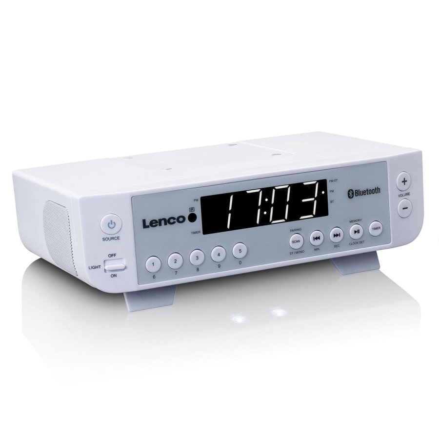 Lenco KCR-100 white #2