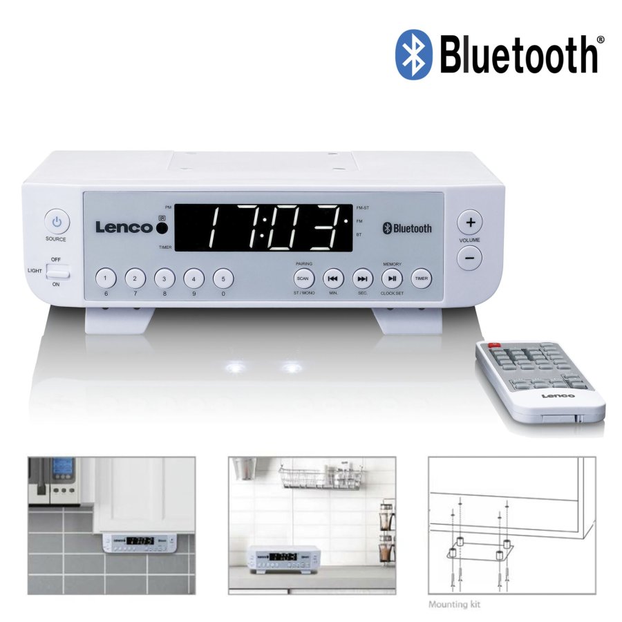 Lenco KCR-100 white #5