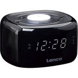 FM Clock Radio med natlys Sort #2