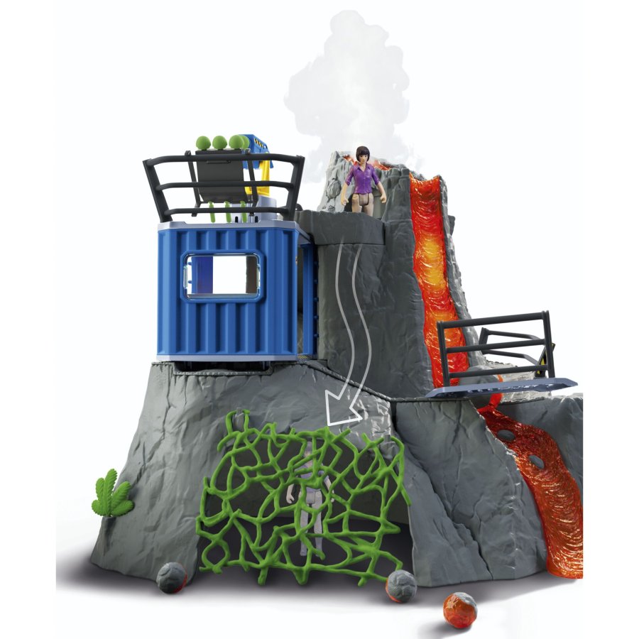 Schleich Dinosaurs         42564 The Large Volcano Expedition #8