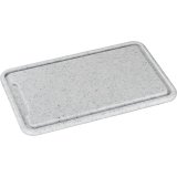 Zassenhaus Carving Board Plastic Light Grey 36x23x1,5cm #1